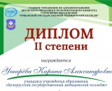 В копилке БГМК еще один Диплом